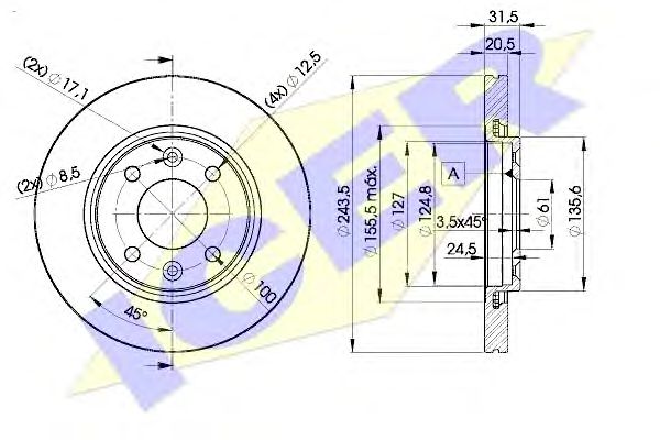 Disc frana