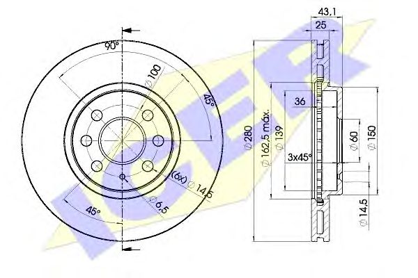 Disc frana