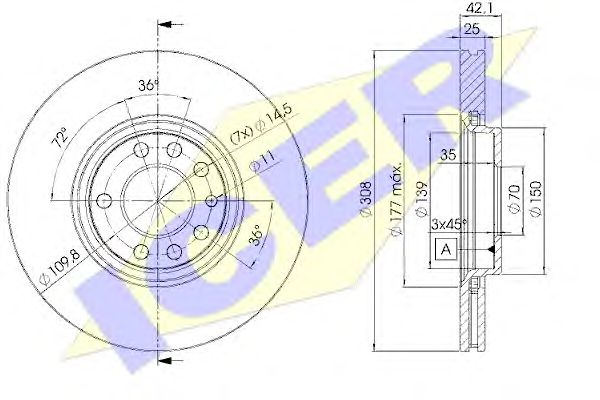 Disc frana