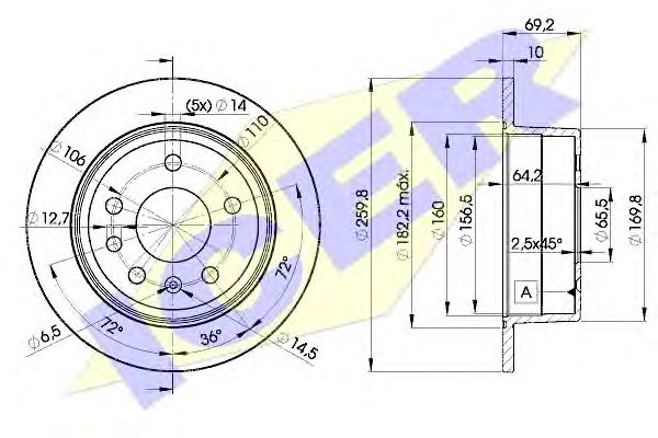 Disc frana