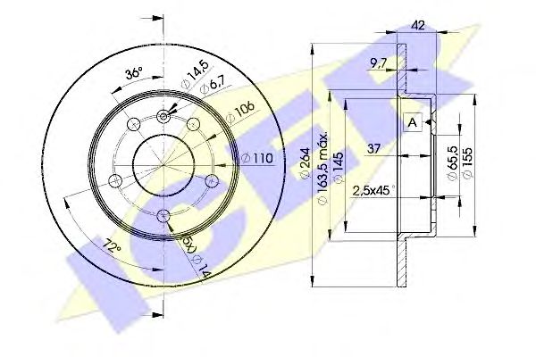 Disc frana