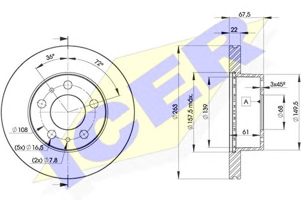 Disc frana