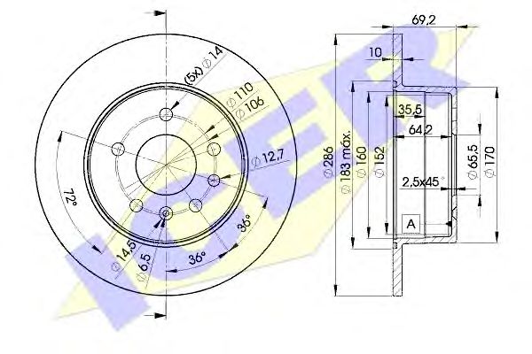 Disc frana