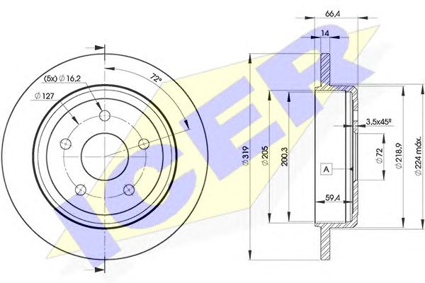 Disc frana