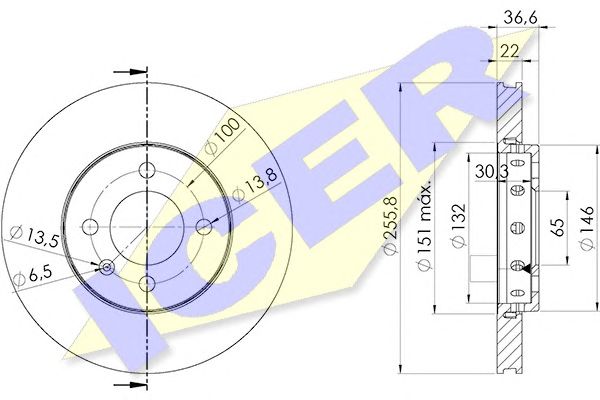 Disc frana