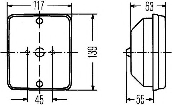 Lampa spate ceata