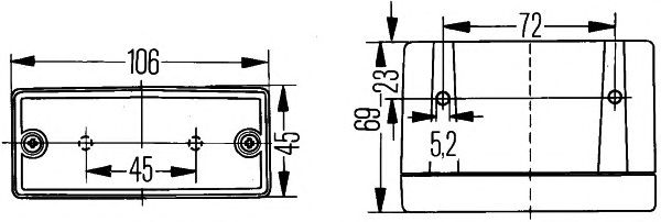 Lampa spate ceata