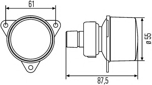 Lampa spate ceata