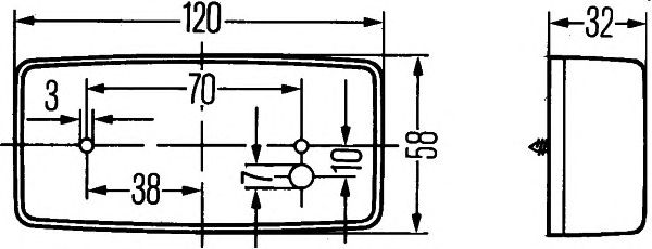 Lampa laterala