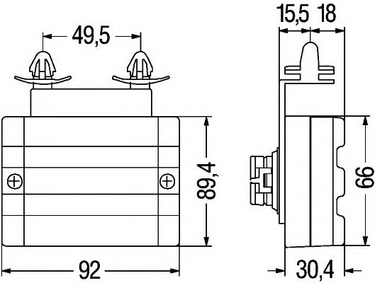 Lampa laterala