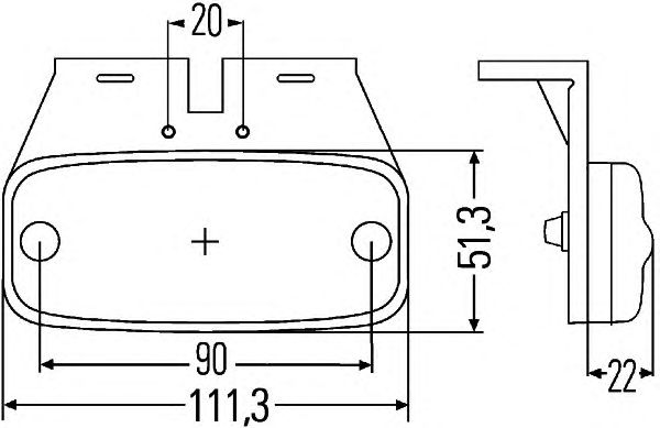 Lampa laterala