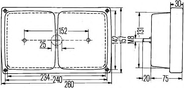 Lampa spate