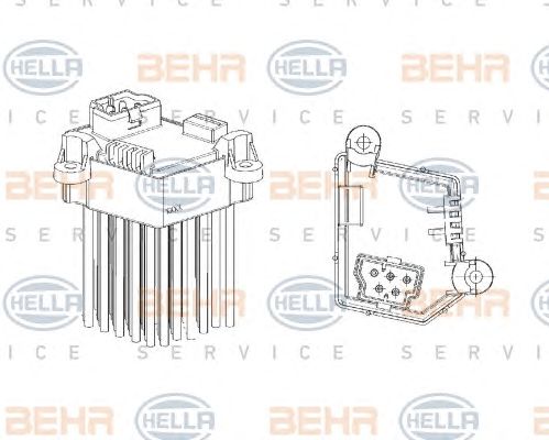 element de control,aer conditionat BMW E39 95-03/ X5 00-