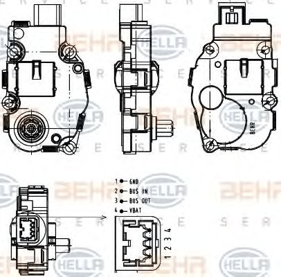 Element de reglare, clapeta carburator