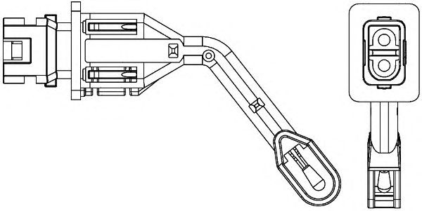 senzor,temperatura interioara MERCEDES-BENZ W210