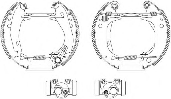 Set saboti frana