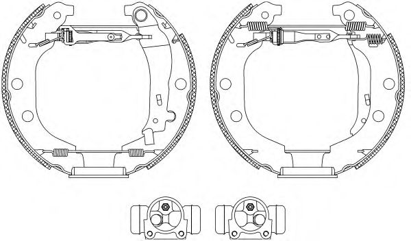 Set saboti frana