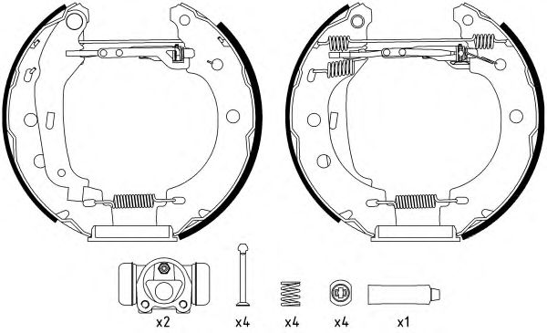 Set saboti frana