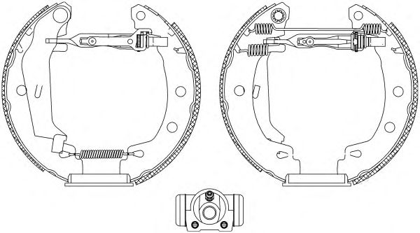 Set saboti frana