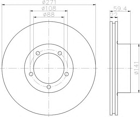 Disc frana