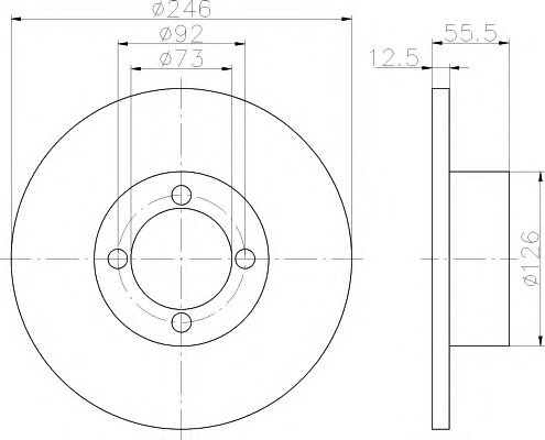 Disc frana