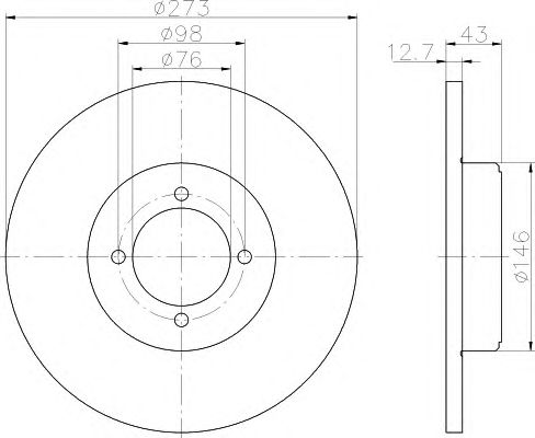 Disc frana