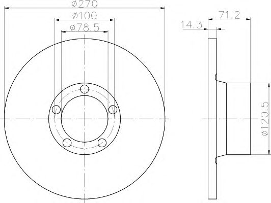 Disc frana