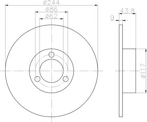 Disc frana