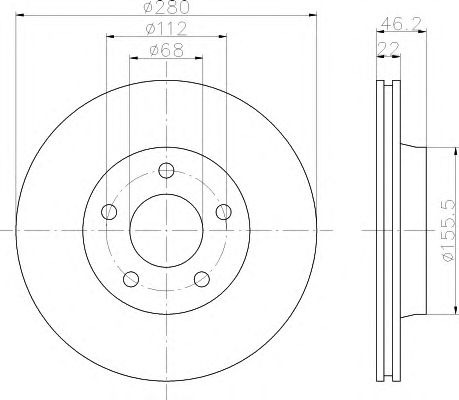 Disc frana