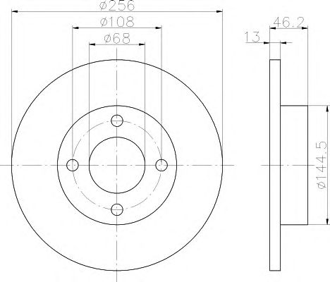 Disc frana