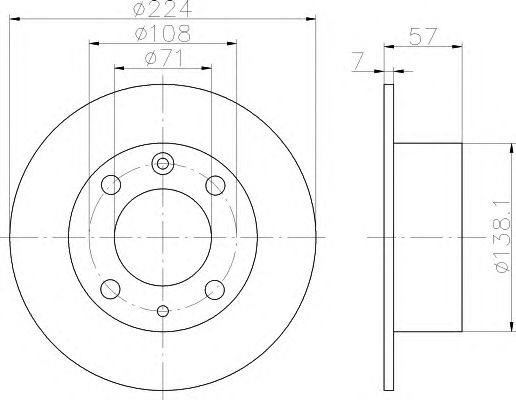 Disc frana