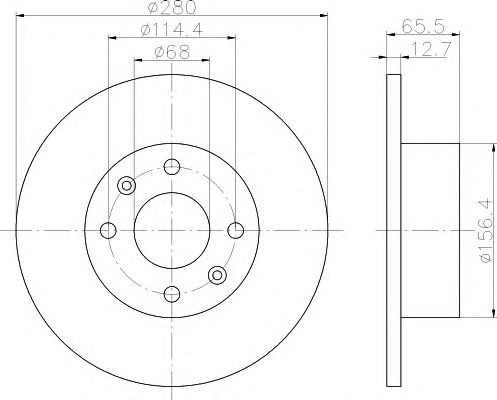 Disc frana