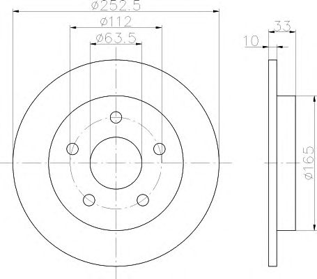 Disc frana