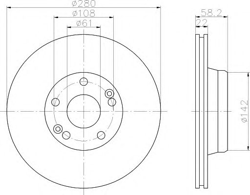 Disc frana