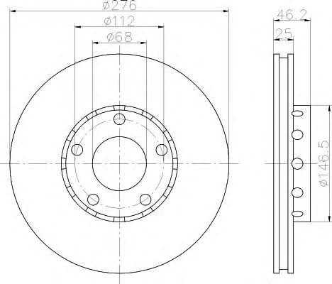 Disc frana