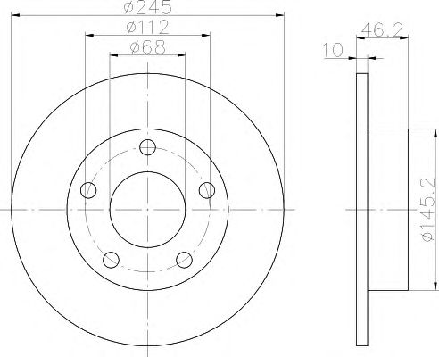 Disc frana