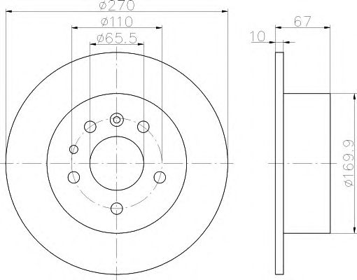 Disc frana