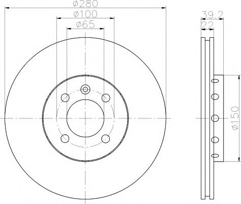 Disc frana