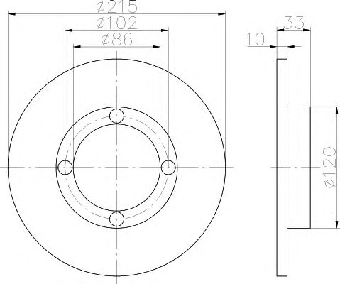 Disc frana