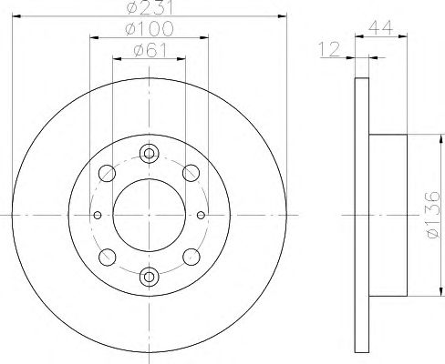 Disc frana