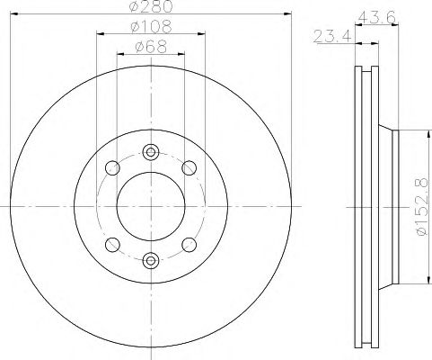 Disc frana