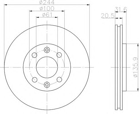 Disc frana