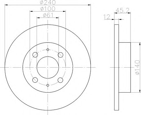 Disc frana