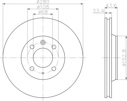 Disc frana