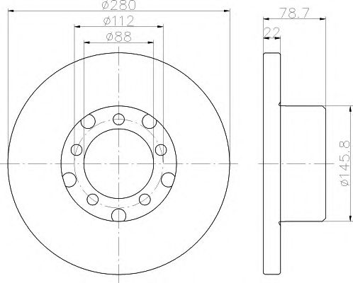 Disc frana