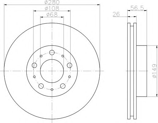 Disc frana