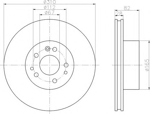 Disc frana