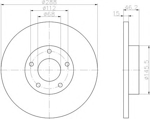 Disc frana