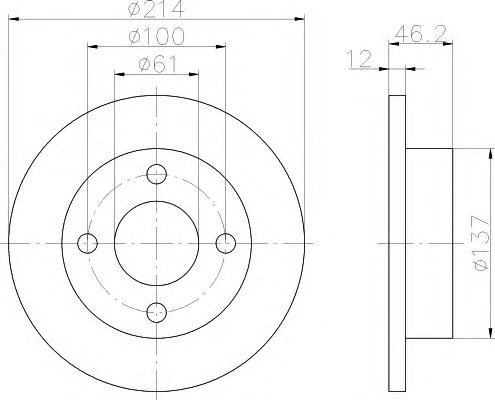 Disc frana