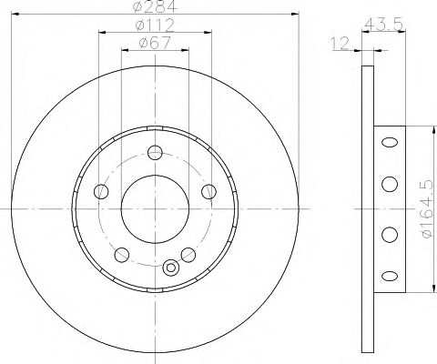 Disc frana